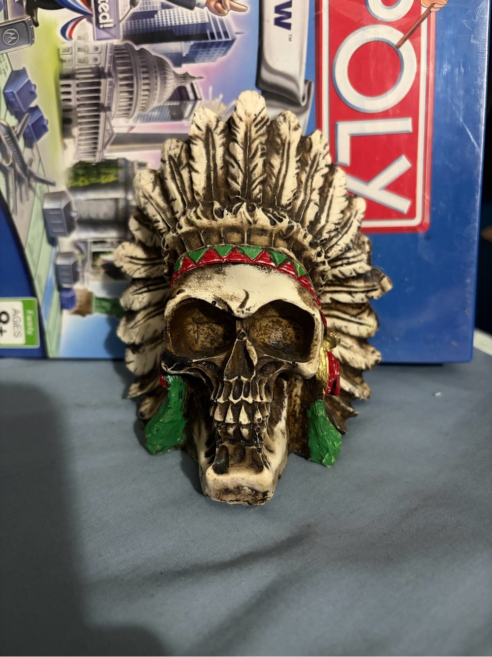 Mexico Human Skull Model Resin Indians Skulls Statue